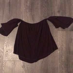 Off the shoulder shirt